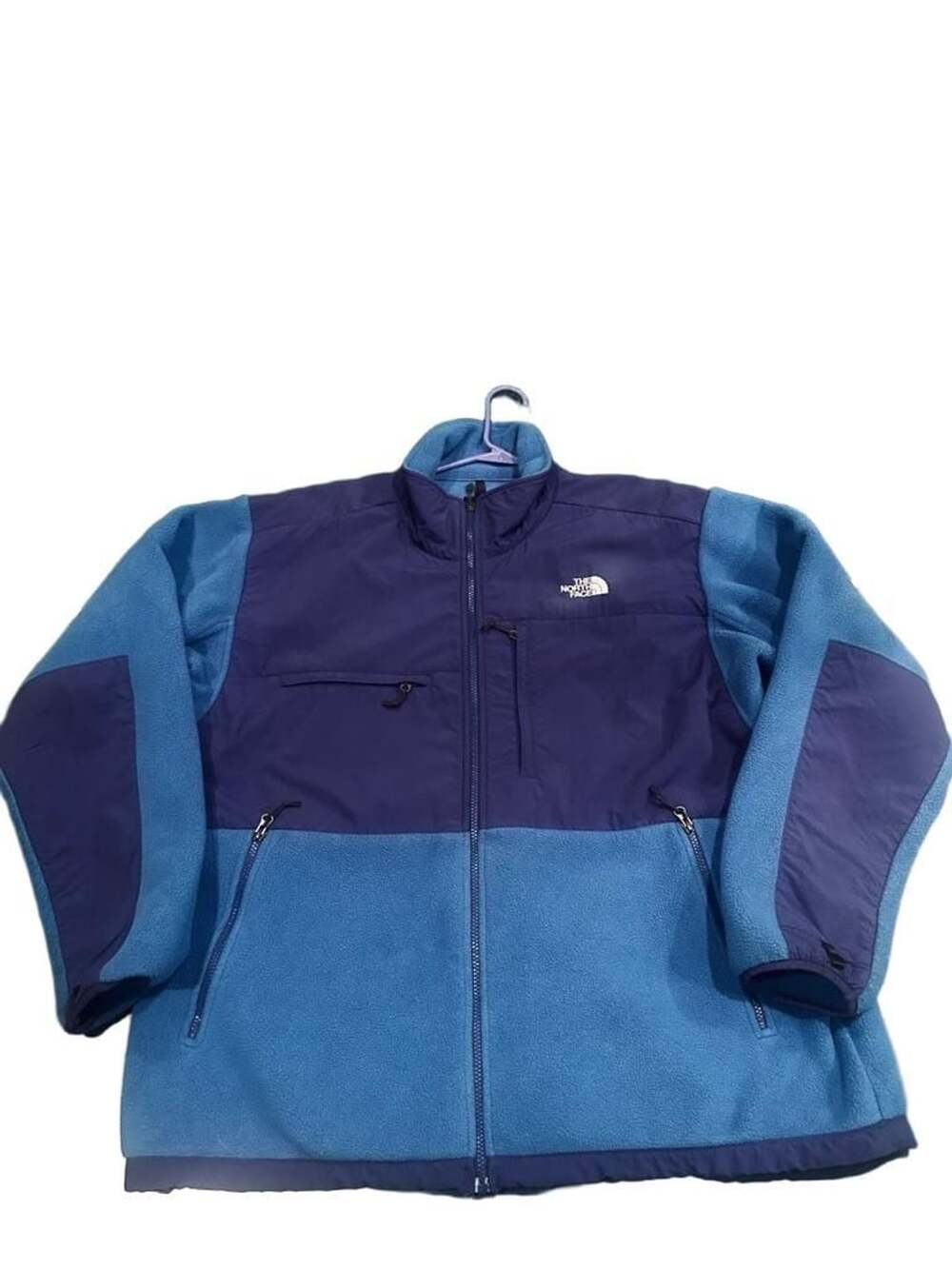 The North Face Denali Full Zip Polartec Fleece Jacket Blue Mens